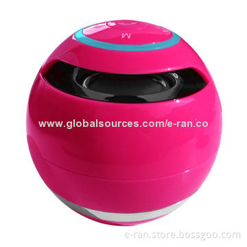 ER-BT04 Waterproof Bluetooth Speaker with Built-in 400mAh Rechargeable Battery, New Products in 2014